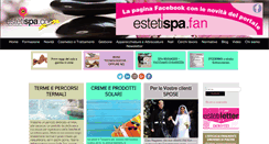Desktop Screenshot of estetispa.com
