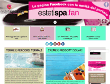 Tablet Screenshot of estetispa.com